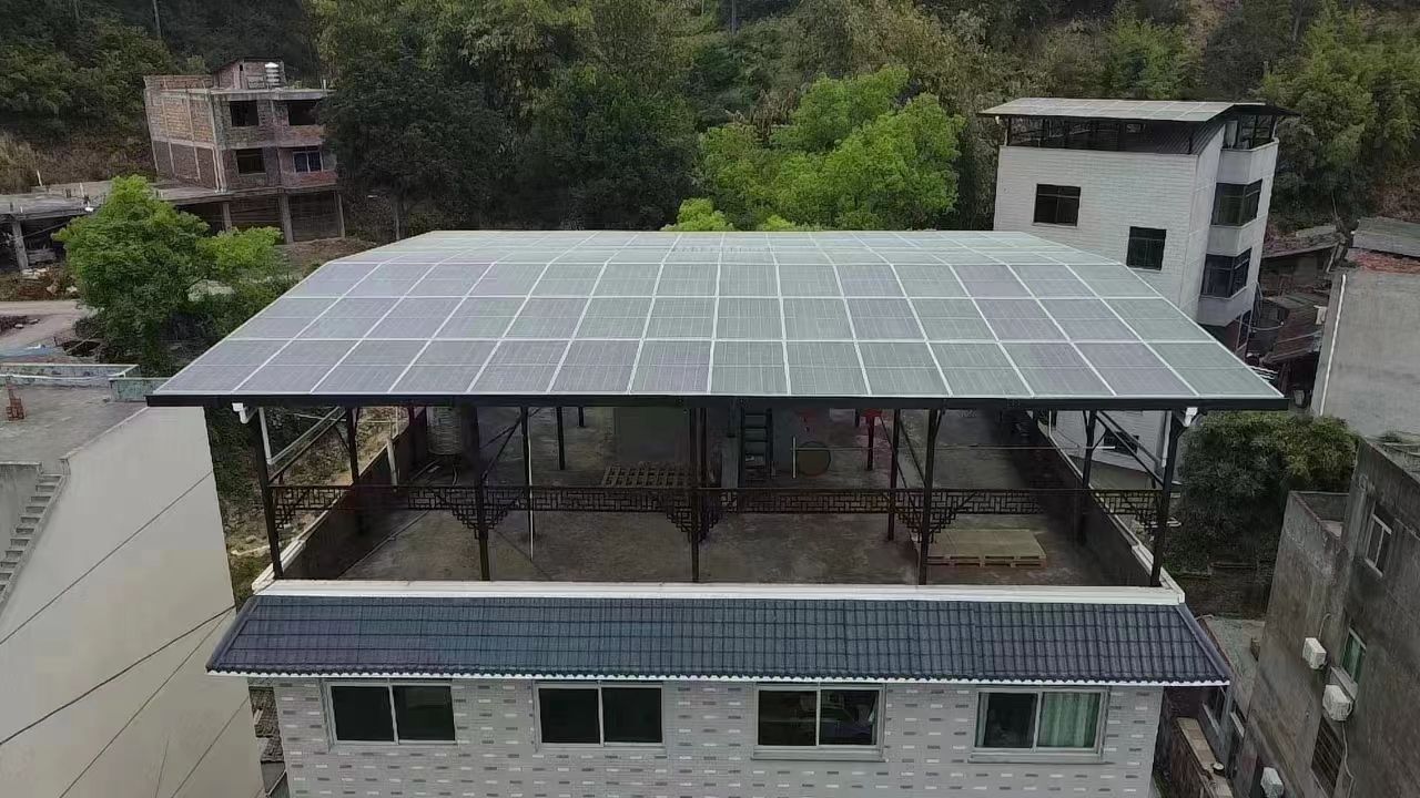 永春15kw+10kwh自建别墅家庭光伏储能系统